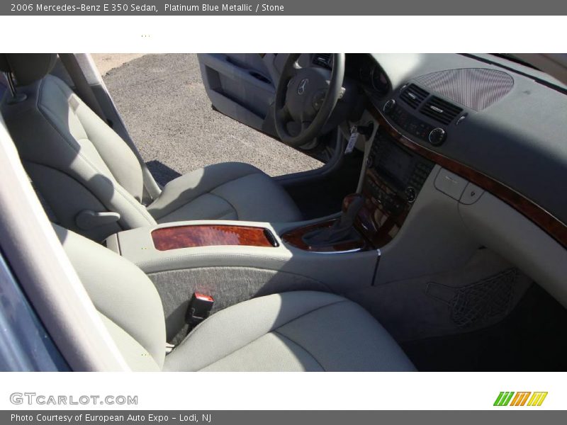 Platinum Blue Metallic / Stone 2006 Mercedes-Benz E 350 Sedan