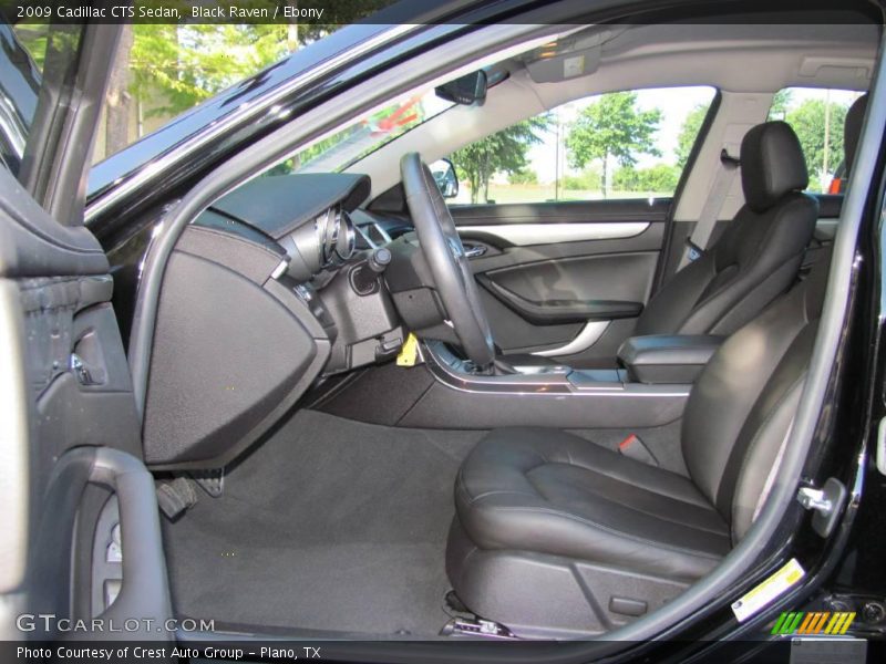 Black Raven / Ebony 2009 Cadillac CTS Sedan