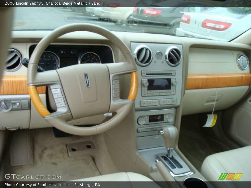 Charcoal Beige Metallic / Sand 2006 Lincoln Zephyr