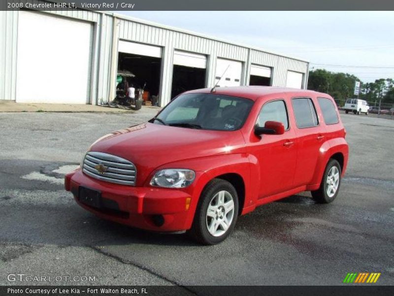 Victory Red / Gray 2008 Chevrolet HHR LT