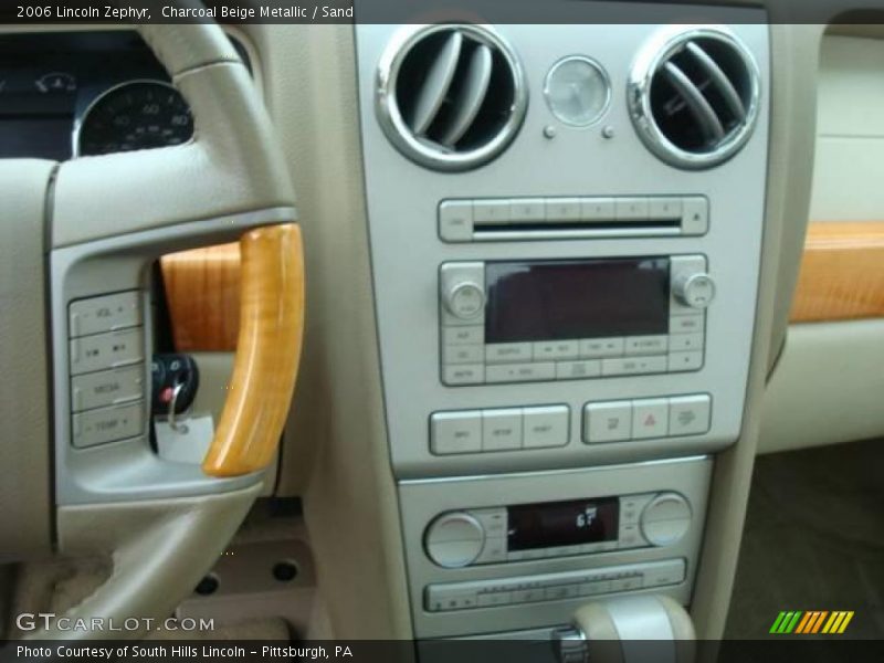 Charcoal Beige Metallic / Sand 2006 Lincoln Zephyr