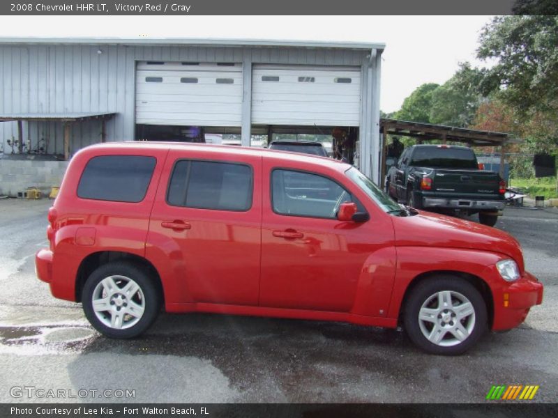 Victory Red / Gray 2008 Chevrolet HHR LT