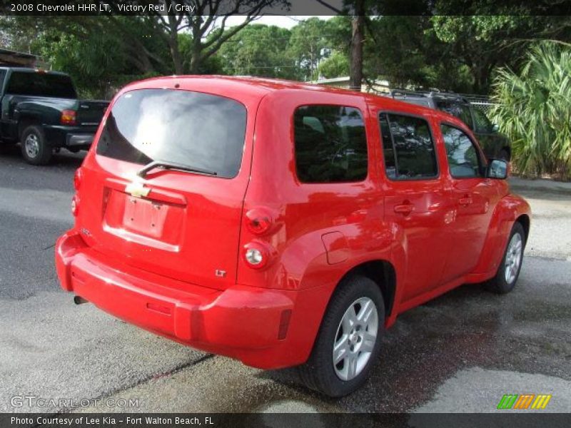 Victory Red / Gray 2008 Chevrolet HHR LT
