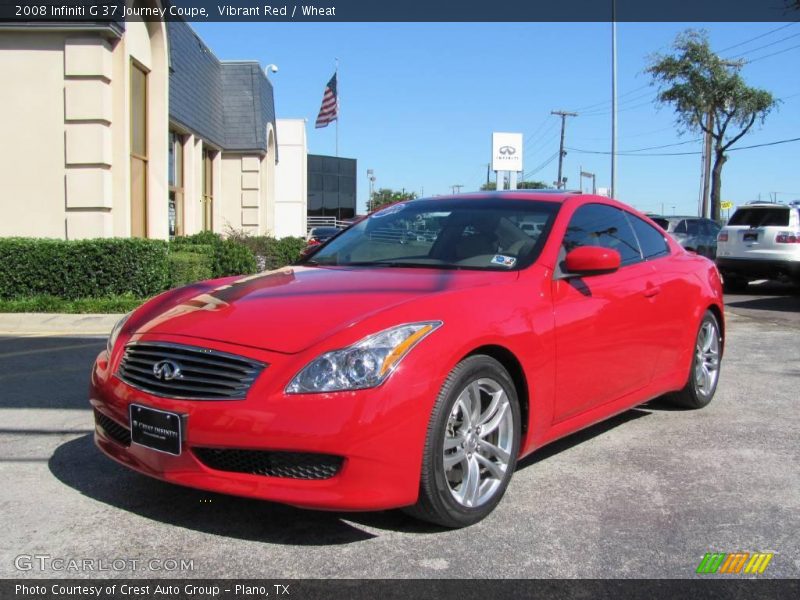 Front 3/4 View of 2008 G 37 Journey Coupe