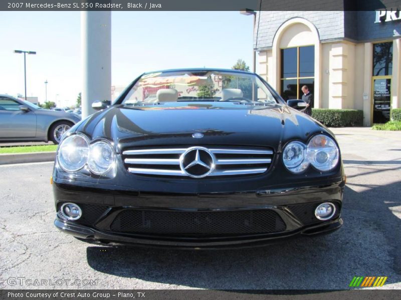 Black / Java 2007 Mercedes-Benz SL 550 Roadster