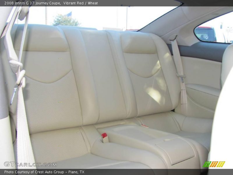 2008 G 37 Journey Coupe Wheat Interior