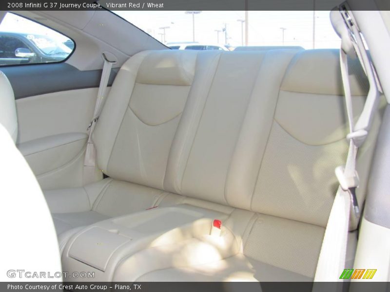 Vibrant Red / Wheat 2008 Infiniti G 37 Journey Coupe