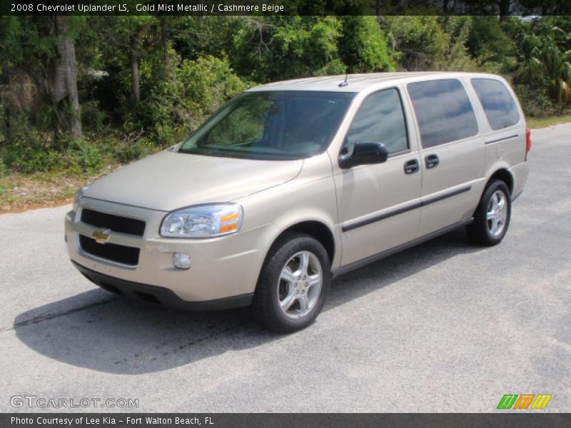 Gold Mist Metallic / Cashmere Beige 2008 Chevrolet Uplander LS
