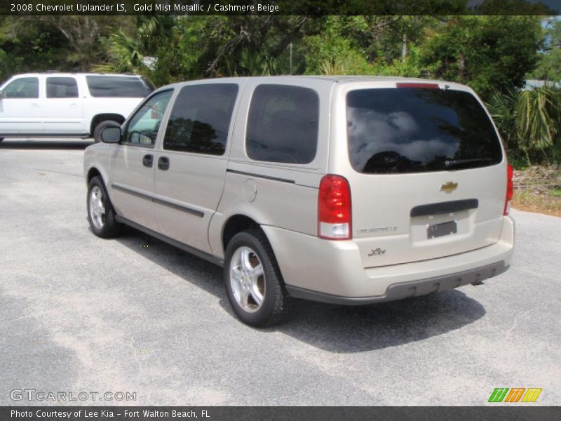 Gold Mist Metallic / Cashmere Beige 2008 Chevrolet Uplander LS