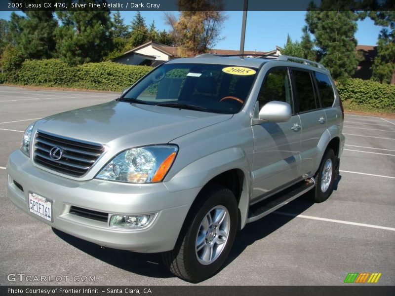 Silver Pine Metallic / Dark Gray 2005 Lexus GX 470