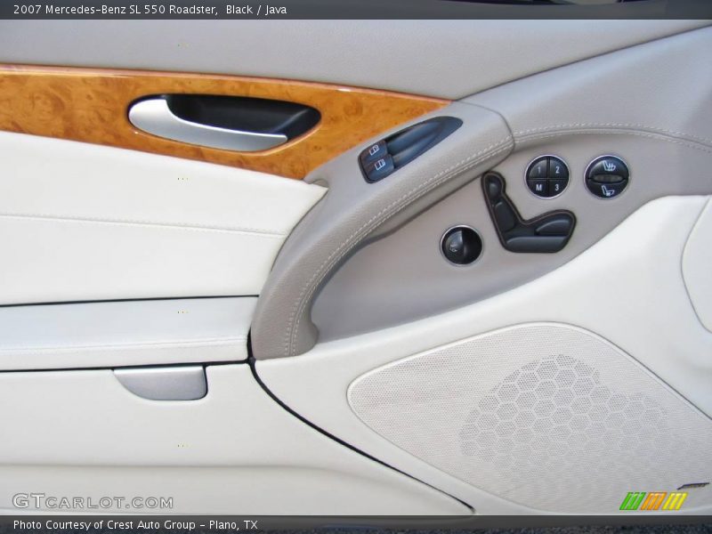 Black / Java 2007 Mercedes-Benz SL 550 Roadster