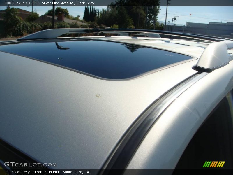 Silver Pine Metallic / Dark Gray 2005 Lexus GX 470