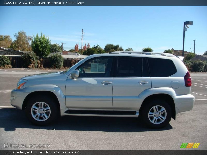Silver Pine Metallic / Dark Gray 2005 Lexus GX 470