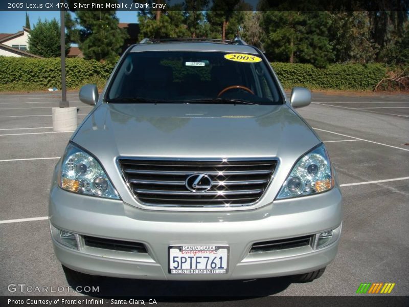 Silver Pine Metallic / Dark Gray 2005 Lexus GX 470