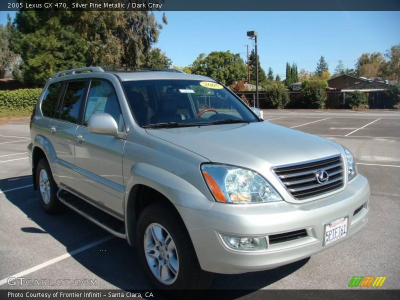 Silver Pine Metallic / Dark Gray 2005 Lexus GX 470