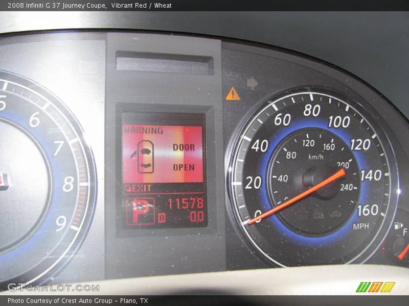 Vibrant Red / Wheat 2008 Infiniti G 37 Journey Coupe