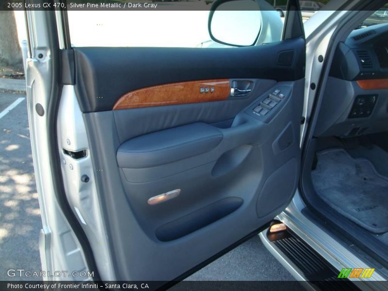 Silver Pine Metallic / Dark Gray 2005 Lexus GX 470