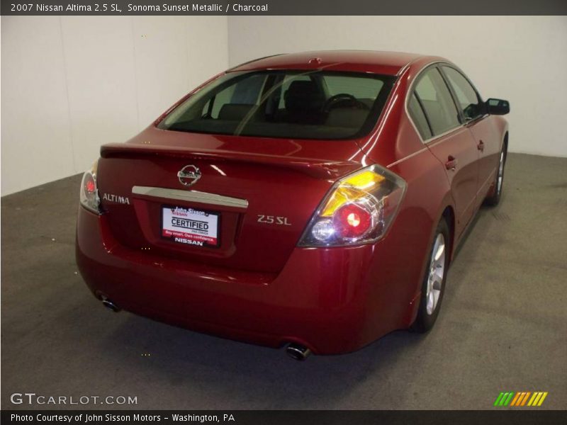 Sonoma Sunset Metallic / Charcoal 2007 Nissan Altima 2.5 SL