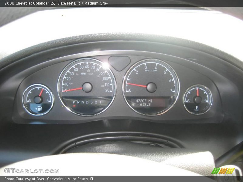 Slate Metallic / Medium Gray 2008 Chevrolet Uplander LS