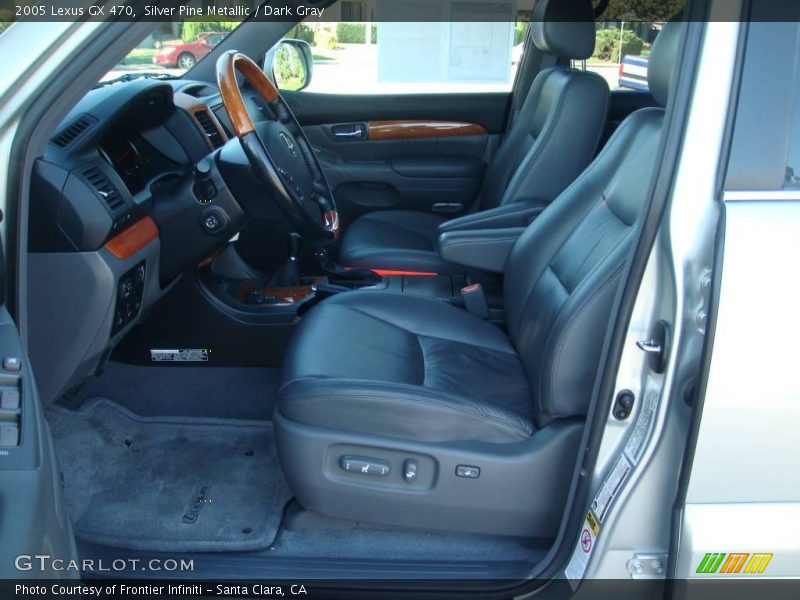 Silver Pine Metallic / Dark Gray 2005 Lexus GX 470