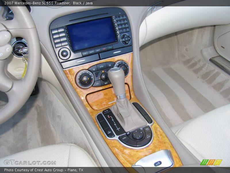 Black / Java 2007 Mercedes-Benz SL 550 Roadster