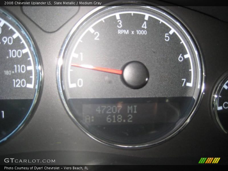 Slate Metallic / Medium Gray 2008 Chevrolet Uplander LS