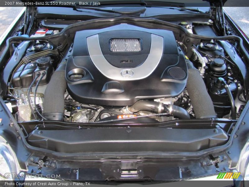 Black / Java 2007 Mercedes-Benz SL 550 Roadster