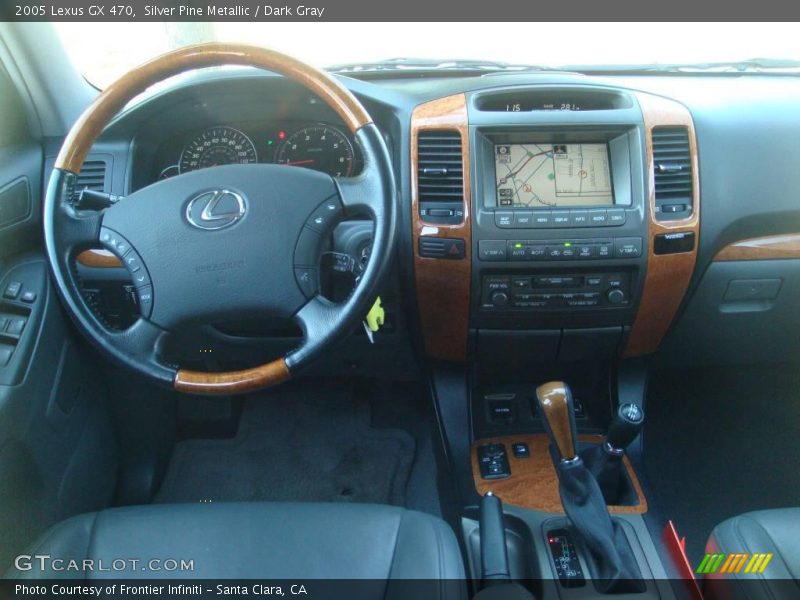 Silver Pine Metallic / Dark Gray 2005 Lexus GX 470