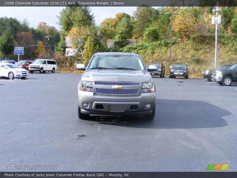 Graystone Metallic / Ebony 2008 Chevrolet Suburban 1500 LTZ 4x4