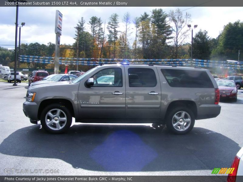 Graystone Metallic / Ebony 2008 Chevrolet Suburban 1500 LTZ 4x4