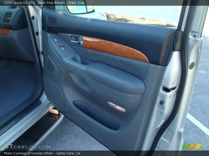 Silver Pine Metallic / Dark Gray 2005 Lexus GX 470