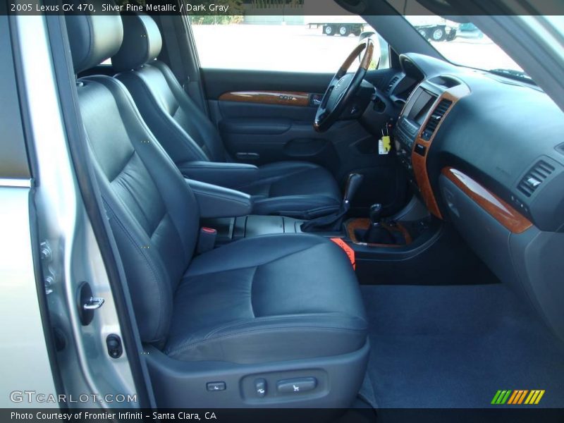 Silver Pine Metallic / Dark Gray 2005 Lexus GX 470