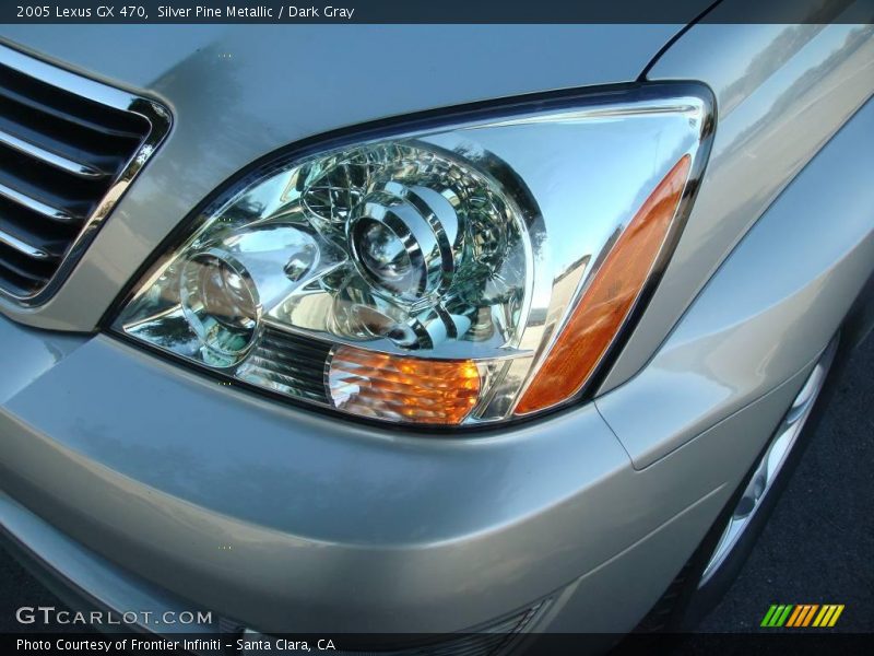 Silver Pine Metallic / Dark Gray 2005 Lexus GX 470