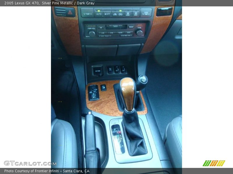 Silver Pine Metallic / Dark Gray 2005 Lexus GX 470
