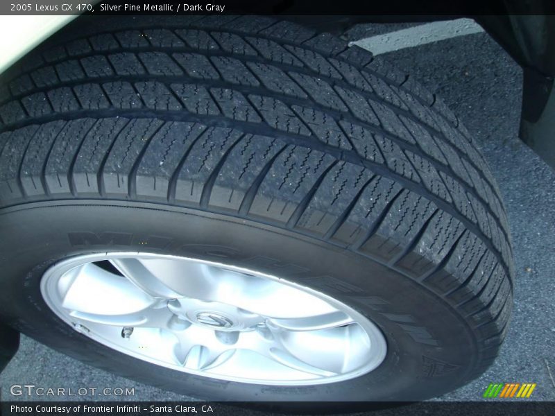 Silver Pine Metallic / Dark Gray 2005 Lexus GX 470