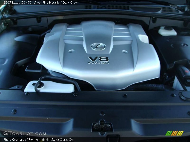 Silver Pine Metallic / Dark Gray 2005 Lexus GX 470
