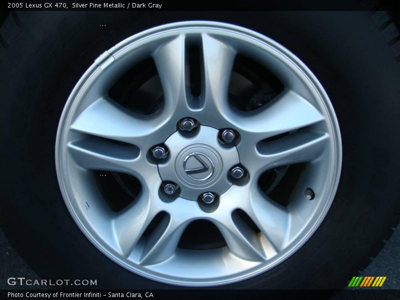 Silver Pine Metallic / Dark Gray 2005 Lexus GX 470