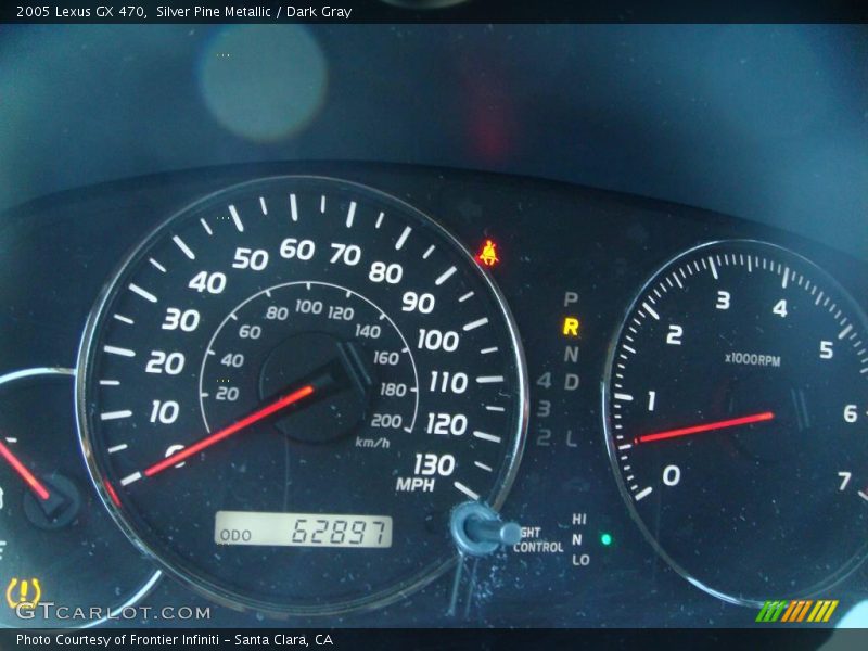 Silver Pine Metallic / Dark Gray 2005 Lexus GX 470