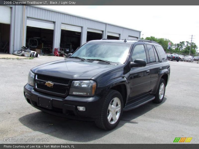 Black / Light Gray 2008 Chevrolet TrailBlazer LT