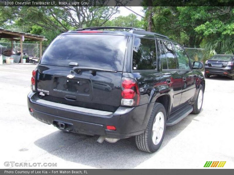 Black / Light Gray 2008 Chevrolet TrailBlazer LT