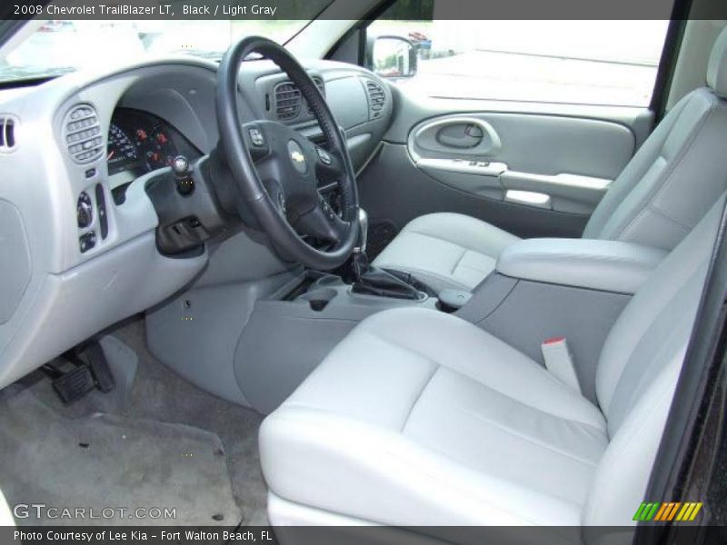 Black / Light Gray 2008 Chevrolet TrailBlazer LT