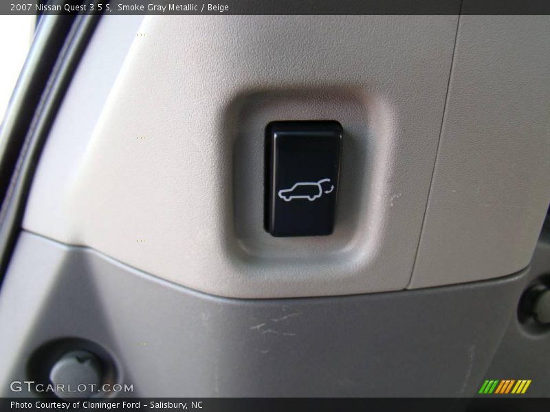 Smoke Gray Metallic / Beige 2007 Nissan Quest 3.5 S