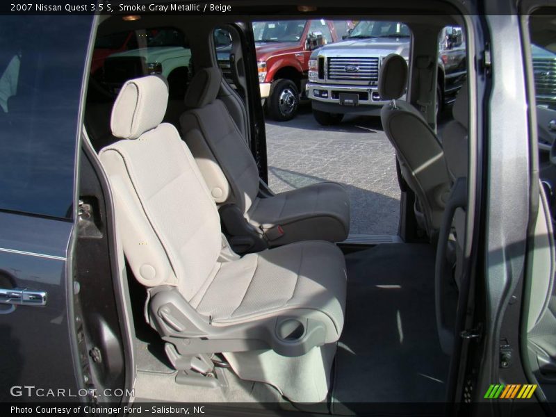 Smoke Gray Metallic / Beige 2007 Nissan Quest 3.5 S