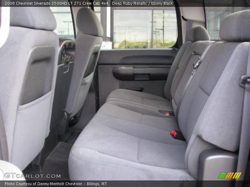 Deep Ruby Metallic / Ebony Black 2008 Chevrolet Silverado 2500HD LT Z71 Crew Cab 4x4