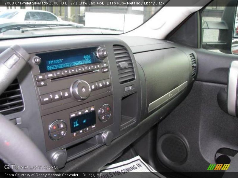 Deep Ruby Metallic / Ebony Black 2008 Chevrolet Silverado 2500HD LT Z71 Crew Cab 4x4