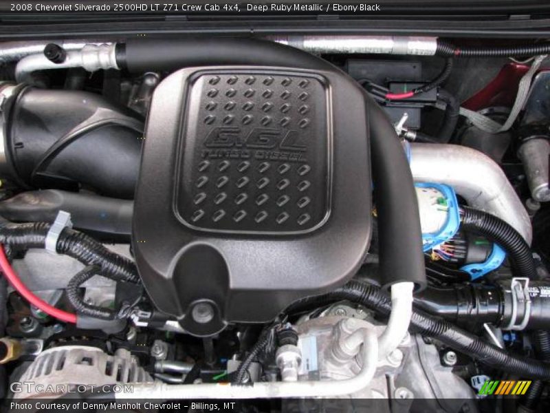 Deep Ruby Metallic / Ebony Black 2008 Chevrolet Silverado 2500HD LT Z71 Crew Cab 4x4
