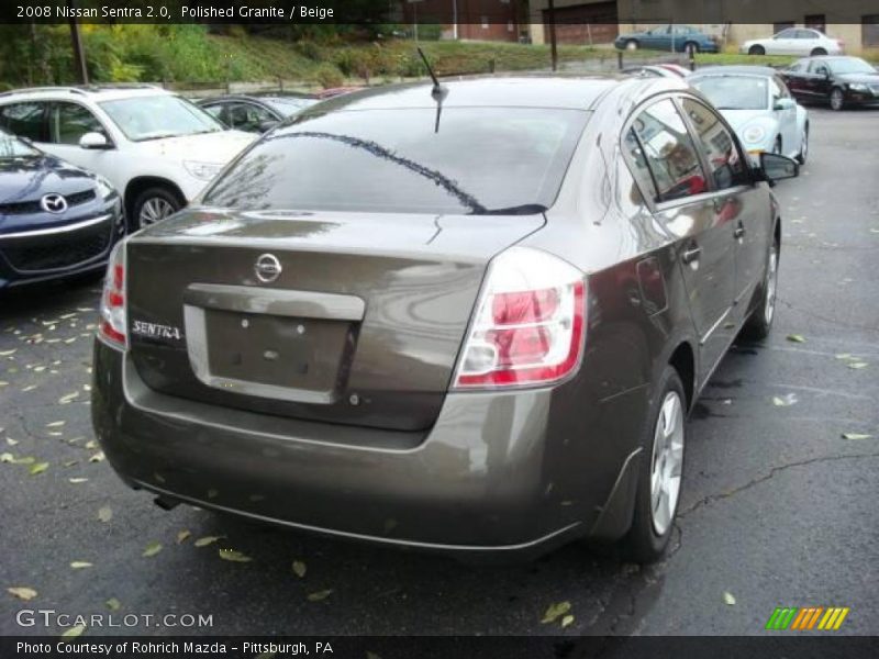 Polished Granite / Beige 2008 Nissan Sentra 2.0