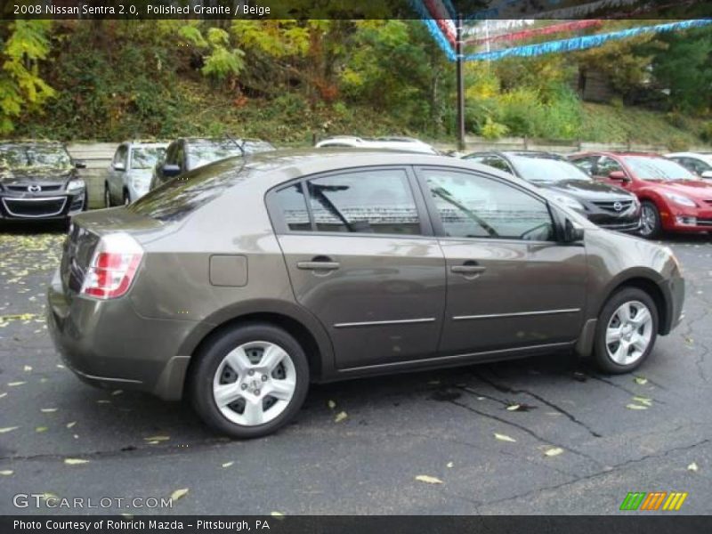 Polished Granite / Beige 2008 Nissan Sentra 2.0