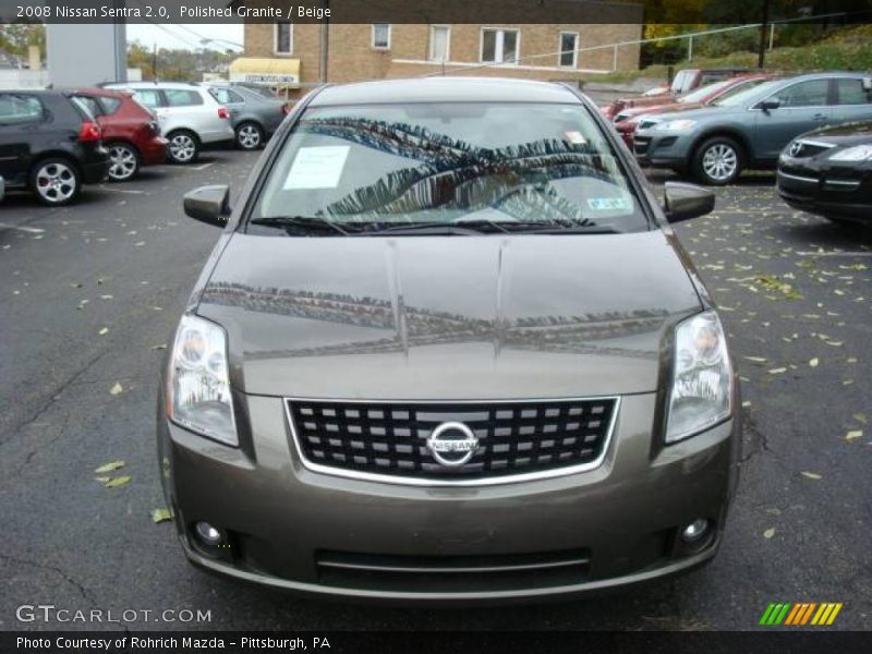 Polished Granite / Beige 2008 Nissan Sentra 2.0