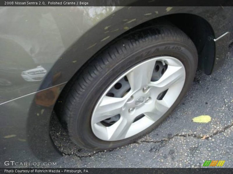Polished Granite / Beige 2008 Nissan Sentra 2.0